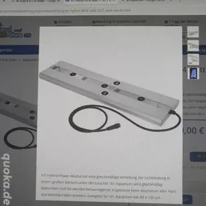 Seewasser ATI Hybrid 8 x 54 Watt T 5 plus LED 