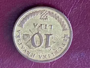 Münze Münzen Umlaufmünze Kroatien 10 Lipa 2011