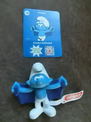 Frieden Schlumpf  Schleich  MC Donalds  Happy Meal