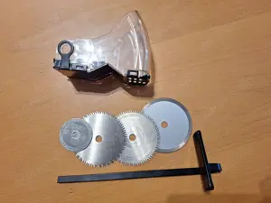 Praktische Mini-Handkreissäge mit Zubehör im praktischen Koffer Bild 4