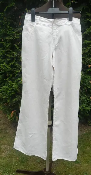 Damen 3-Teiler Hose Gr. 38-Bluse Gr.40- Jacke ist geschenkt Bild 5