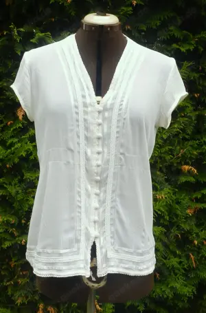 Damen 3-Teiler Hose Gr. 38-Bluse Gr.40- Jacke ist geschenkt Bild 6