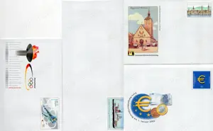 (0117) BUND 4 Ganzsachen postfrisch frankaturgültig