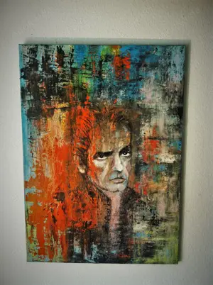 Acrylgemälde Abstrakt Unikat Org.Einzelstück VHS