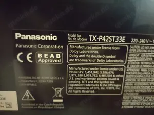 42" Plasma Panasonic TX-P42ST33E Fernseher