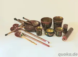 16 teiliges Konvolut aus russischen Volkloregegenständen