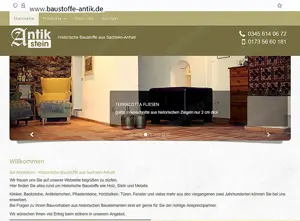 Mediterrane Mauersteine Antik Ziegel Klinker rustikal gerumpelt getrommelt Ruine Garten Gestaltung Bild 3