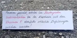 ehemalige Kindergartenkinder - bei Erzieherin P. gesucht
