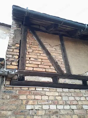 Tiny house Fachwerk haus Garten Hütte Rückbau komplett Dokumentation Wiederverwendung nachhaltig  Al Bild 7