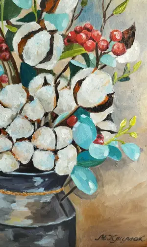 Ölgemälde auf Leinwand, 24*30 cm Bild 4