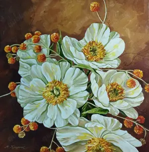 Ölgemälde auf Leinwand, 40*40 cm