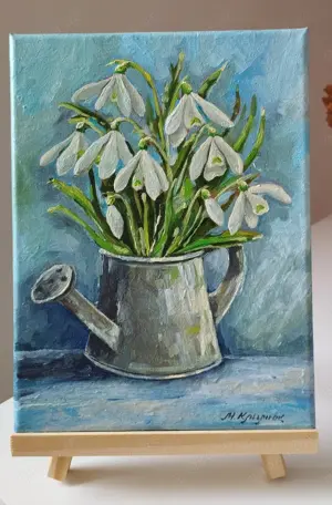 Ölgemälde auf Leinwand, 18*24 cm