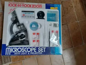 Mikroskop für Kinder, Komplettbox, sehr schön.