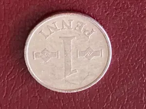 Münze Münzen Umlaufmünze Finnland 1 Penni 1974