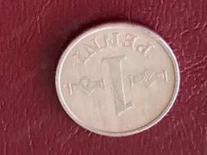 Münze Münzen Umlaufmünze Finnland 1 Penni 1973