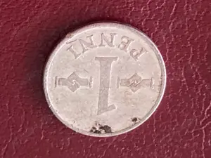 Münze Münzen Umlaufmünze Finnland 1 Penni 1971