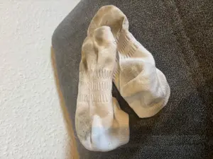 Getragene Socken 