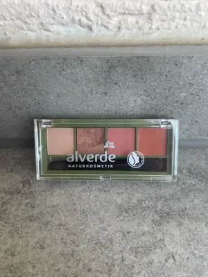 Alverde Lidschattenpalette, Quattro, Nummer 93, sunset lover, neu