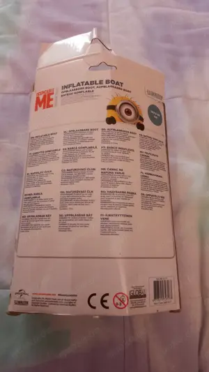 Aufblasbares Gummiboot Minions Bild 3