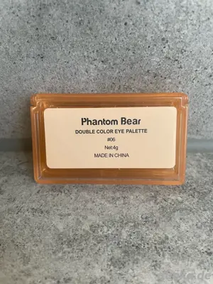 Two-color Lidschattenpalette, Phantom Bear, rot, braun, Make-Up Bild 3