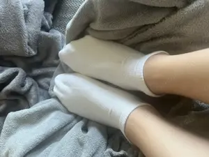 Getragene Socken und Unterwäsche 