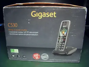 Siemens Gigaset C530  franzosen- Edition  mit Reserve Akkus Bild 9