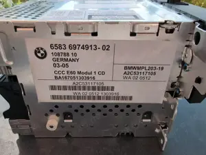 CCC Navigation BMW E60 E61 100% Funktion + DVD s Bild 5