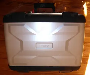 BMW Topcase Vario R1200GS   R1250GS Schließzylinder ist ohne Schlüssel