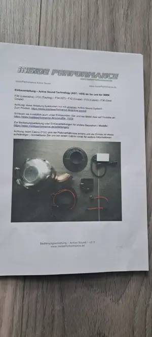 Sound Generator, Soundgenerator, Inside Performance, BMW, sontige Bild 4