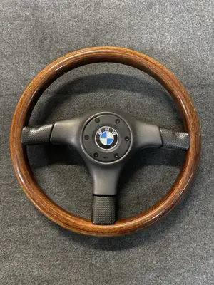 Original BMW E30 E34 Nardi Woodline Lenkrad Steering Wheel 360mm