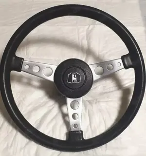 Petri Lenkrad 35cm Golf 1 Scirocco 1 Nabe 17mm Verzahnung Hupenknopf BMW 02