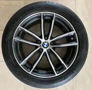BMW 5er Sommerkompletträder 18 Zoll Styling 662 M Doppelspeiche Bild 2