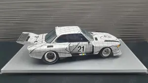 1:18 BMW 3.0 CSL TURBO GR.5 "24h Le Mans 1976 - Art Car STELLA" OVP 80430150928 Bild 2