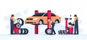 Auto Reperatur für Damen 