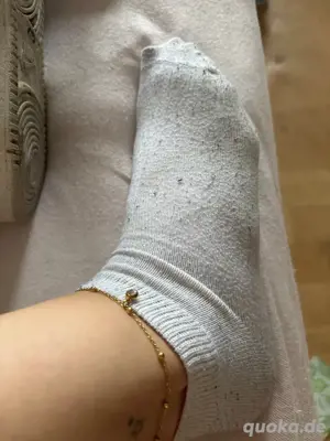 Socken Getragen