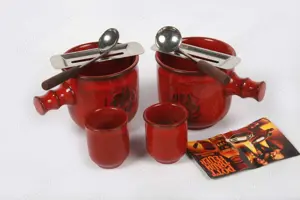 Pott Traum Die Kleine Feuerzangen Bowle Traum Feuer vintage 70er