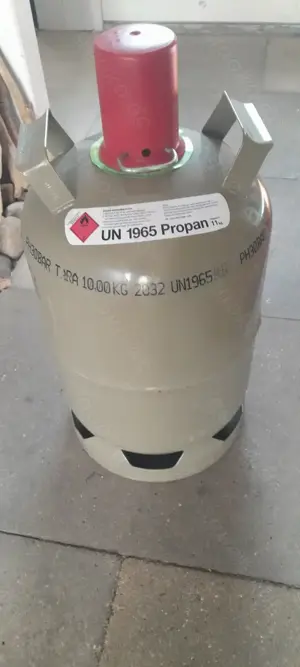 Camping Gas Flasche 11 kg leer Eigentumsflasche
