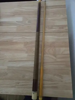 Huebler Pool Billard Queue - über 40 Jahre alt Bild 2