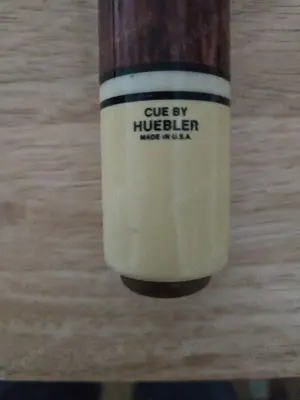 Huebler Pool Billard Queue - über 40 Jahre alt Bild 7
