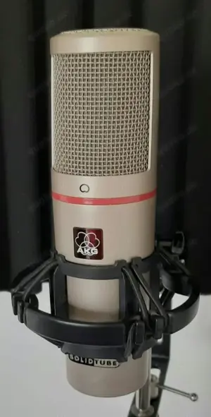 AKG SOLIDTUBE - Röhrenmikrofon   TUBE MIKE - Top- Zustand, Rarität - Vintage Bild 3
