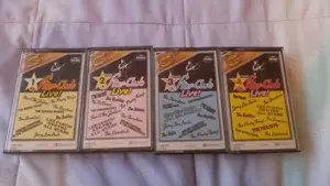 Musik-Kassetten-Serie Star-Club Live! Volume 1 bis 4