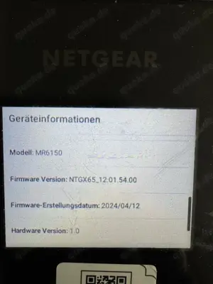 Netgear Nighthawk M6 5G WiFi Mobiler Hotspot-Router (MR6150) Bild 8