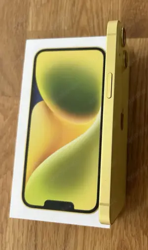 iPhone 14 gelb 128GB Model A2881 yellow Bild 4