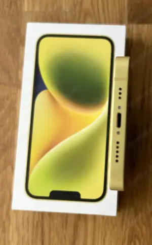 iPhone 14 gelb 128GB Model A2881 yellow Bild 7