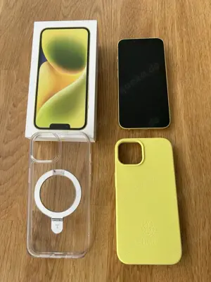 iPhone 14 gelb 128GB Model A2881 yellow Bild 8