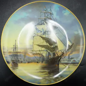 11 Franklin Porzellanteller - Zum Schnäppchenpreis!