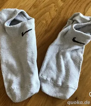 Getragene Socken