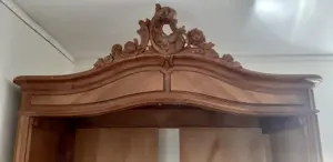 1A-Antiquität, super! Schöner Schrank - 2 Türen mit Spiegeln!