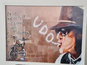 Udos Lieblings Thema 30 x 40 cm groß ein Leinwand Druck Gerahmt