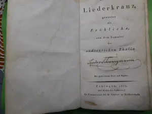 Neuer Liederkranz gewunden für Fröhliche von dem Sammler der südteutschen Thalia